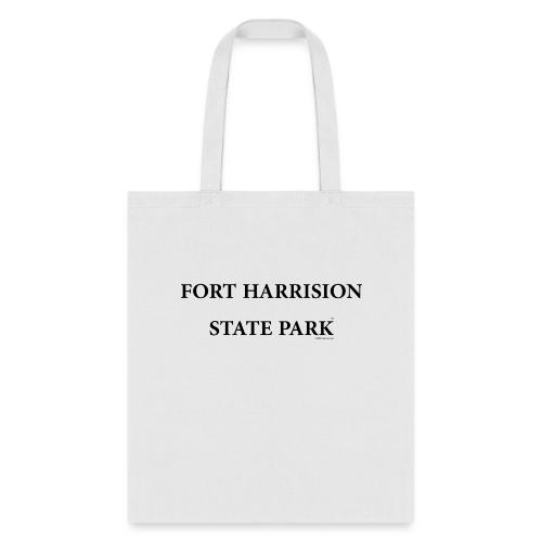 Fort Harrison State Park, black - Tote Bag