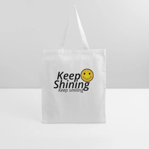 Keep Smiling Typography Merch Positive Motivation - Tote Bag