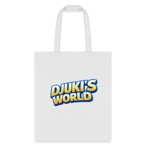 DJUKI’S WORLD – Golden Logo - Tote Bag