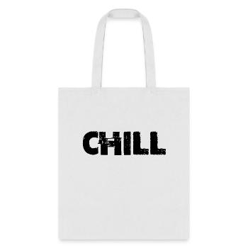 CHILL - Tote Bag - white - Front