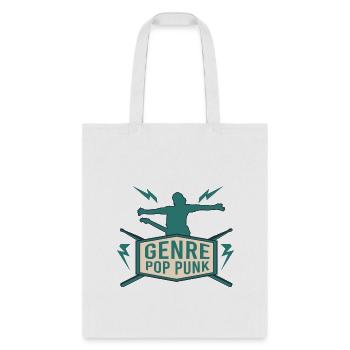 Genre Pop Punk - Tote Bag - white - Front