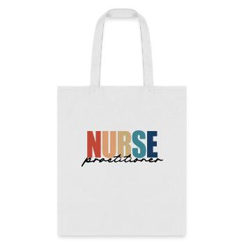 Nurse Practitioner Np Rn Nursing Nurse - Tote Bag - white - Front