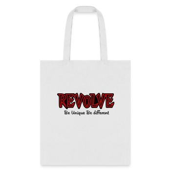 HOT RED REVOLVE - Tote Bag - white - Front