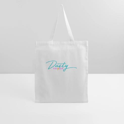 DT Logo with Petty Thunder back - Tote Bag