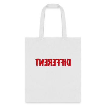 different - Tote Bag - white - Front
