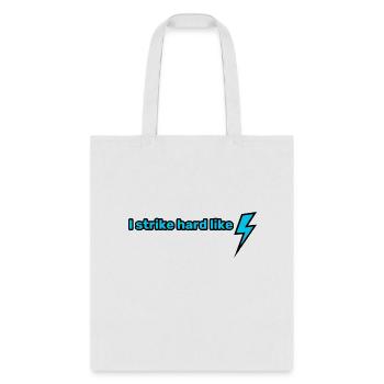 Lightning Strike - Tote Bag - white - Front