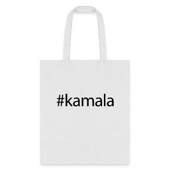 Hashtag Kamala - Kamala Harris Election 2024 - Tote Bag - white - Front