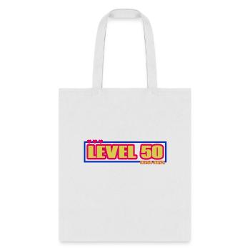 Level 50 - Tote Bag - white - Front