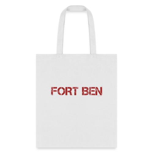 FORT BEN, red capture - Tote Bag