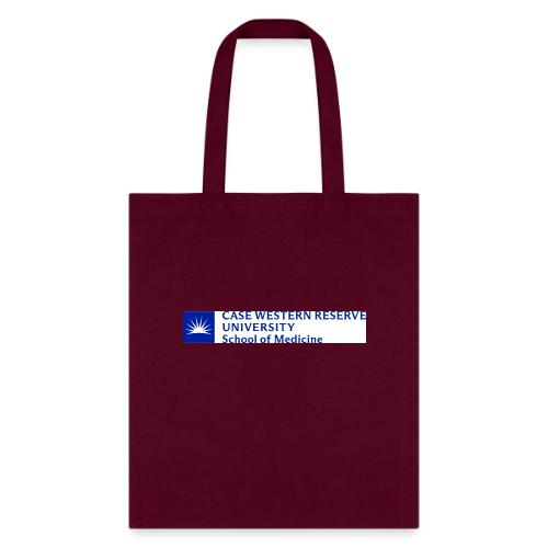 SOM New logo CWRU CMYK BLUE - Tote Bag