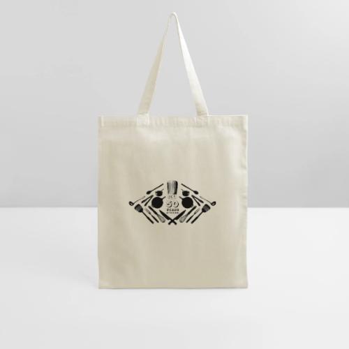50th Anniversary Utensils - Black - Tote Bag
