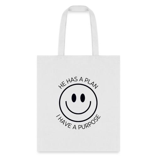 HE HAS A PLAN - Tote Bag