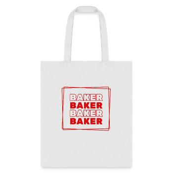 Bold Baking Lover - Tote Bag - white - Front