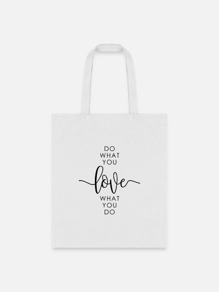 Love Quote - Tote Bag - white