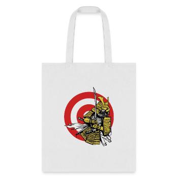 Samurai Target - Tote Bag - white - Front