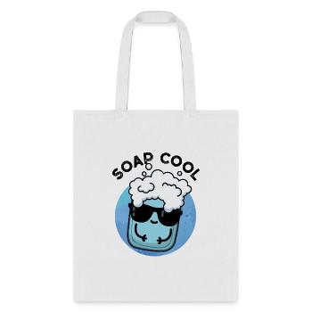 Soap Cool Cute Soap - Tote Bag - white - Front
