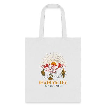 Death Valley National Park Novelty - Tote Bag - white - Front