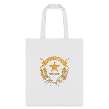 State Of Nevada Flag -- Las Vegas Reno Lake Tahoe - Tote Bag - white - Front