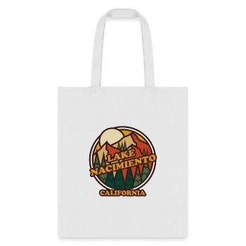 Lake Nacimiento California Mountain Hiking - Tote Bag - white - Front
