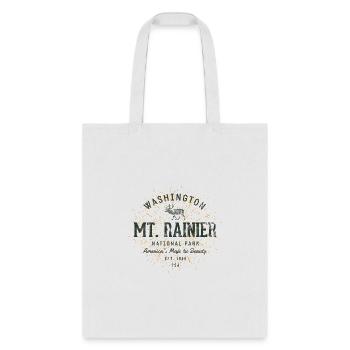Style Mount Rainier National Park - Tote Bag - white - Front