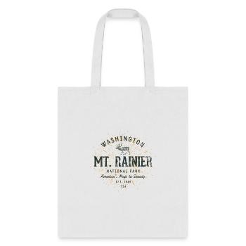 Style Mount Rainier National Park - Tote Bag - white - Front