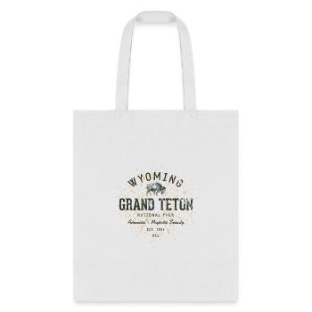 Style Grand Teton National Park - Tote Bag - white - Front