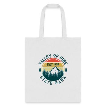 Valley Of Fire - Tote Bag - white - Front