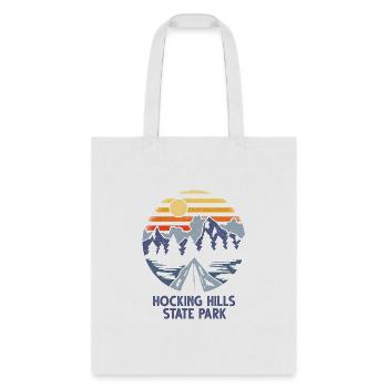 Hocking Hills State Park Ohio Oh Outdoors Forest - Tote Bag - white - Front