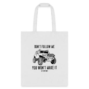 Adventure 101 Fj Cruiser - Tote Bag - white - Front