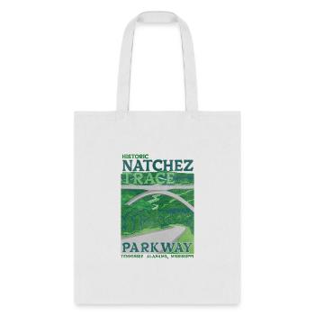 Natchez Trace Parkway - Tote Bag - white - Front