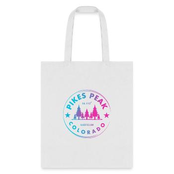 Pikes Peak Colorado Â€“ Co Moain Forest - Tote Bag - white - Front
