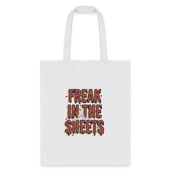 Freak in sheet funny - Tote Bag - white - Front