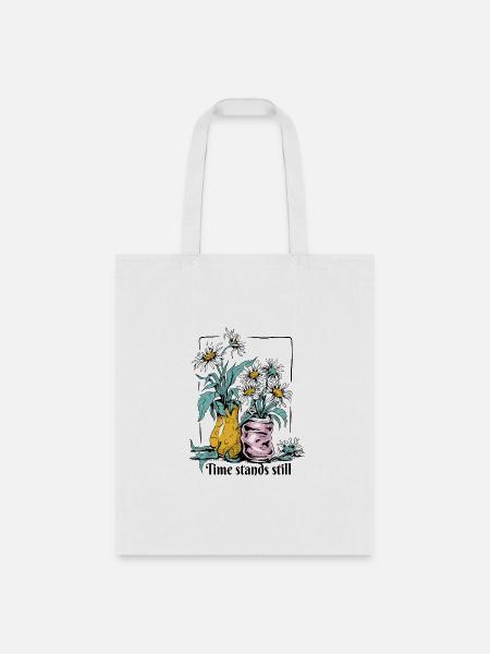 Botanic Serenity - Tote Bag - white