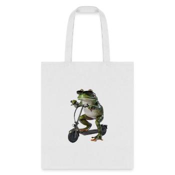 Frog - Tote Bag - white - Front