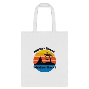 MOTOR BOAT - Tote Bag - white - Front