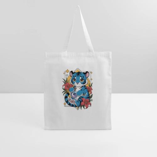 Mystic Blue Tiger Anime Potion Design – Cute tiger - Tote Bag