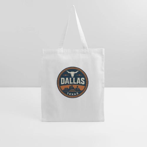 Vintage Dallas Texas Western Skyline Retro Cowboy - Tote Bag