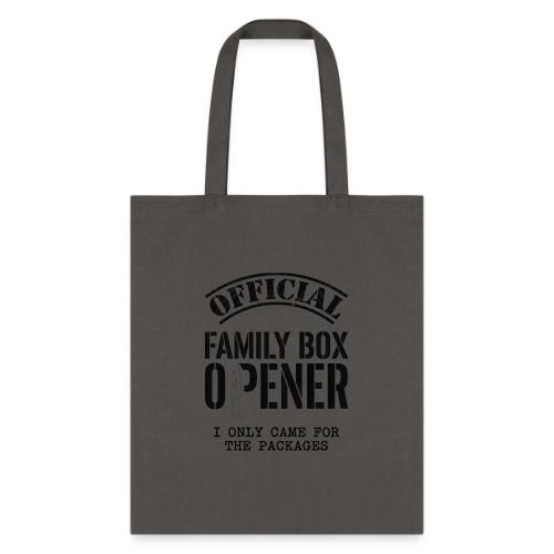 Official Family Box Opener Funny Knife Collector - Tote Bag