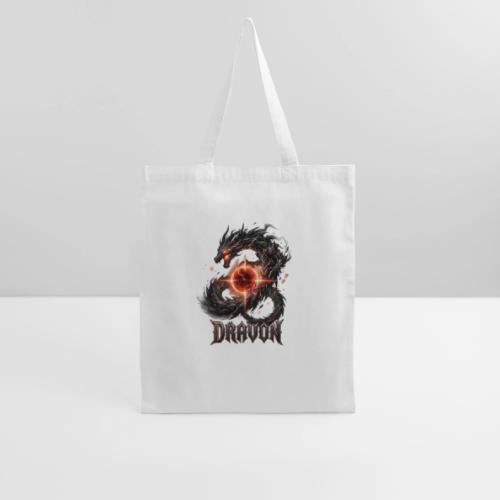 Dravon Fire Dragon Dark Fantasy Graphic T-Shirt - Tote Bag