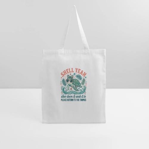 Shell Yeah Sea Turtle Beach Vibes - Tote Bag