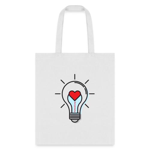 FUMCSD Heart Light Bulb - Tote Bag