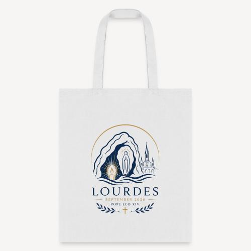 Pope Leo Lourdes 2026 - Tote Bag