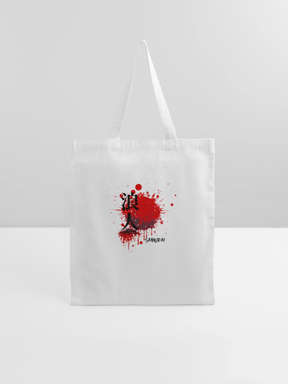 Blood of the Samurai - Tote Bag - white - Front