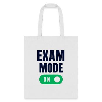 Exam Mode : ON - Tote Bag - white - Front