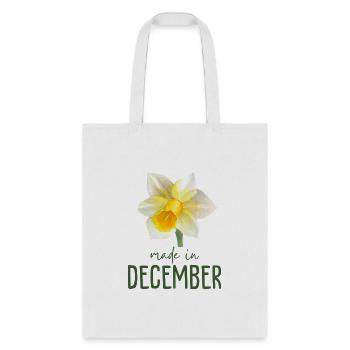 December Flower - Tote Bag - white - Front