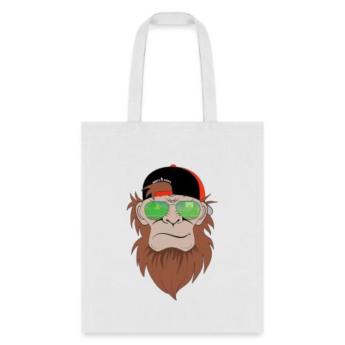 Squatch Basketball Cartoon - Tote Bag