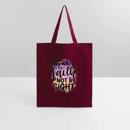 Harmony Collection - We Walk by Faith not by Sight - Tote Bag