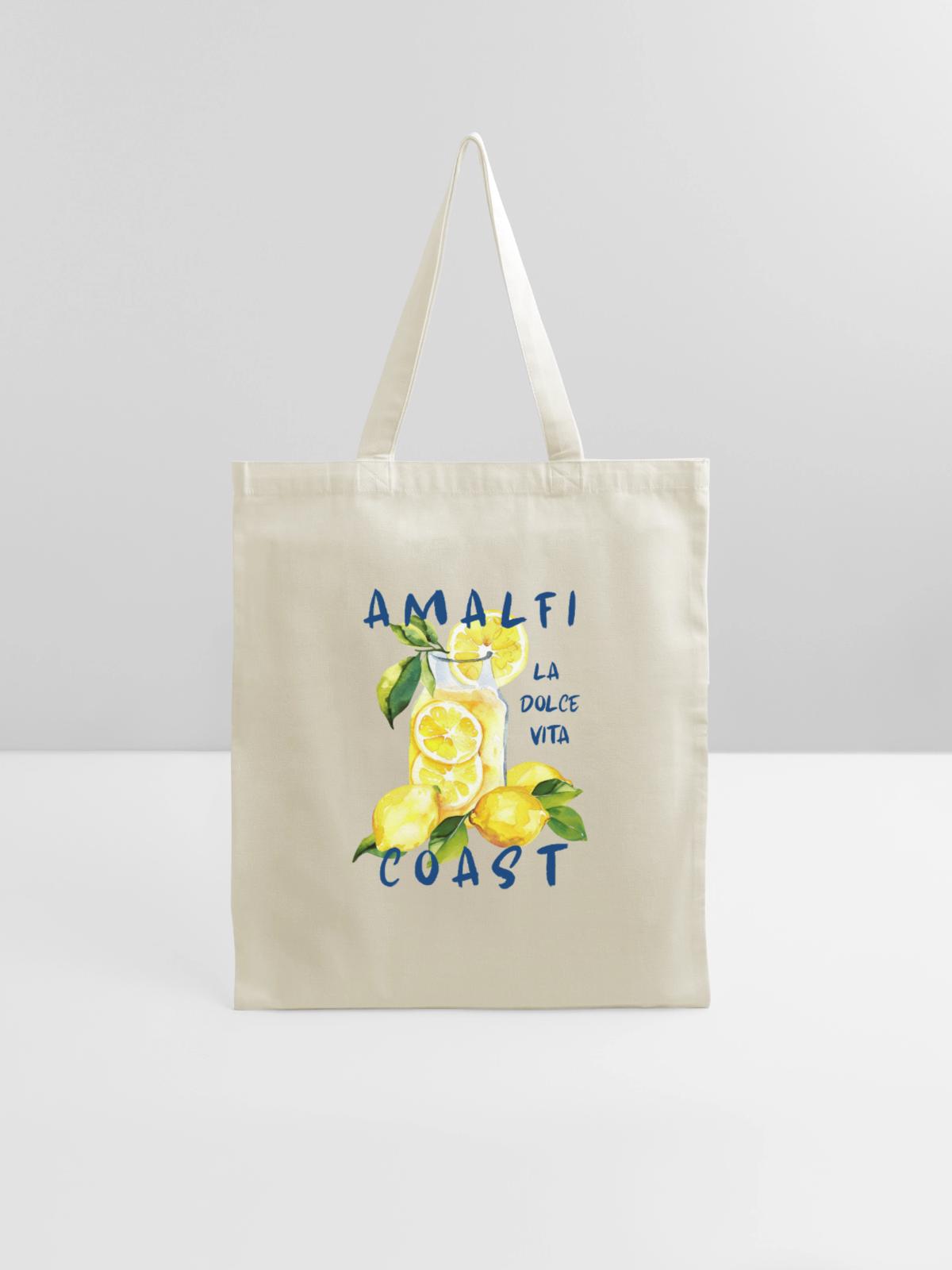 Amalfi Coast Italy - la Dolce Vita - Tote Bag - natural - Front