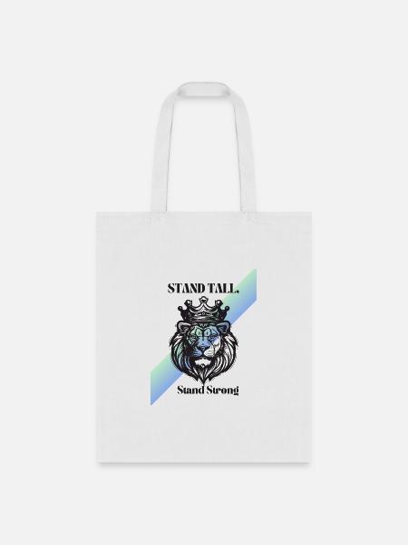 Stand Tall, Stand Strong - Tote Bag - white
