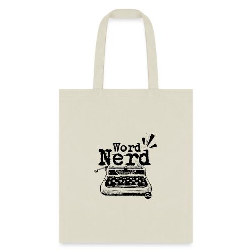 Word Nerd! (black) - Tote Bag